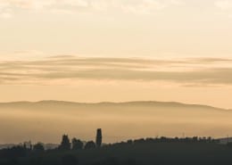 Sonnenaufgang in der Toskana